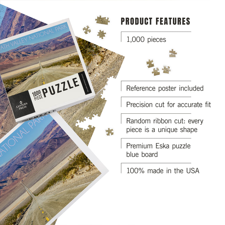 Death Valley National Park, Road, Jigsaw Puzzle