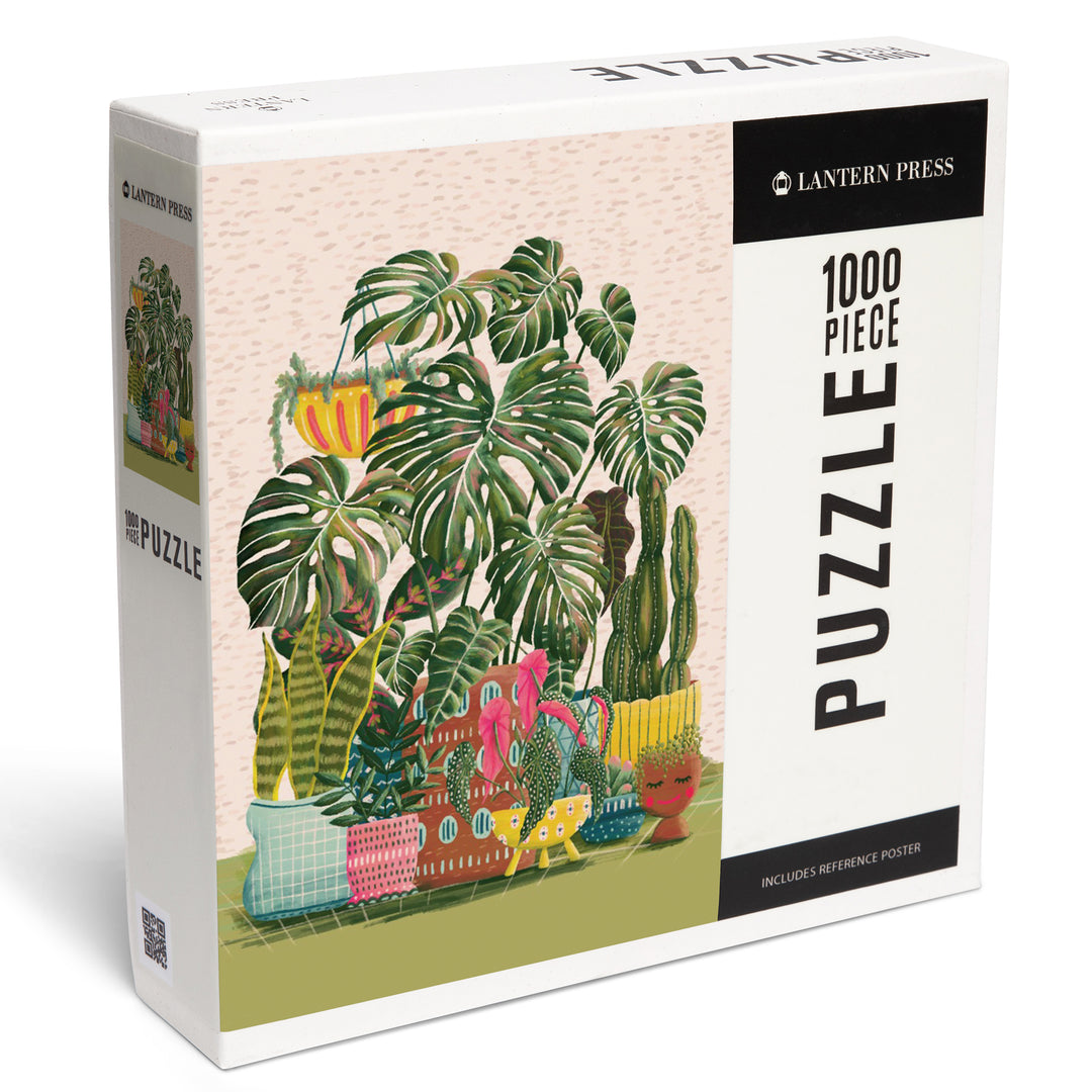 Plant Parent, Tropical Greenery, 1000 Piece Jigsaw Puzzle