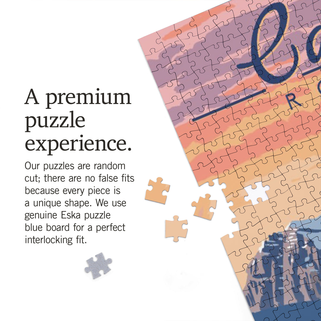 Canadian Rockies, Bear and Spring Flowers, 1000 Piece Jigsaw Puzzle