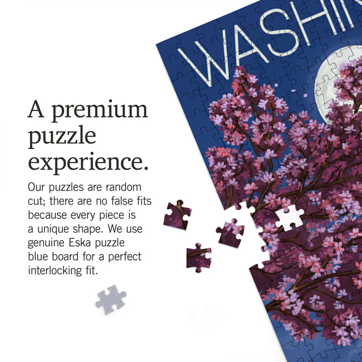 Washington, DC, Night Scene, 1000 Piece Jigsaw Puzzle