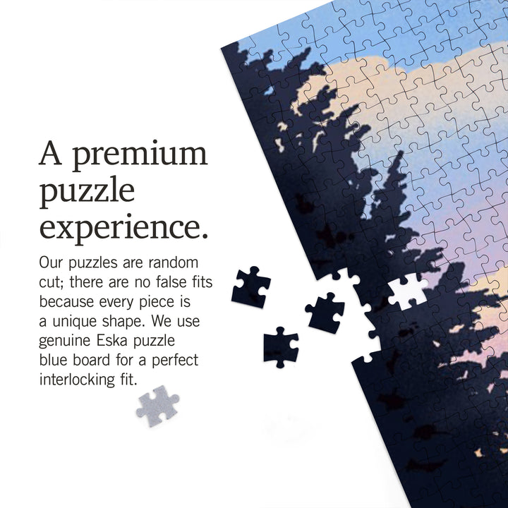 Frankenmuth, Michigan, Covered Bridge, 1000 Piece Jigsaw Puzzle