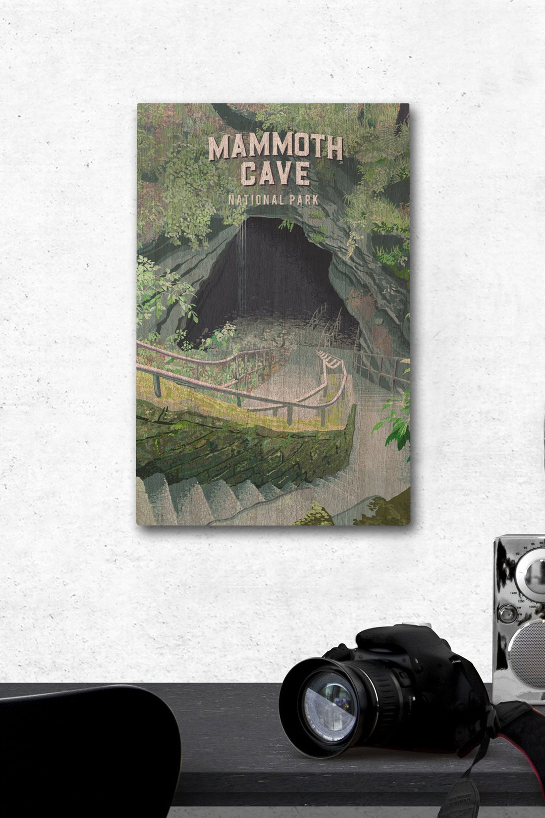 Mammoth Cave National Park, Kentucky, Painterly National Park Series, Wood Signs and Postcards - Lantern Press