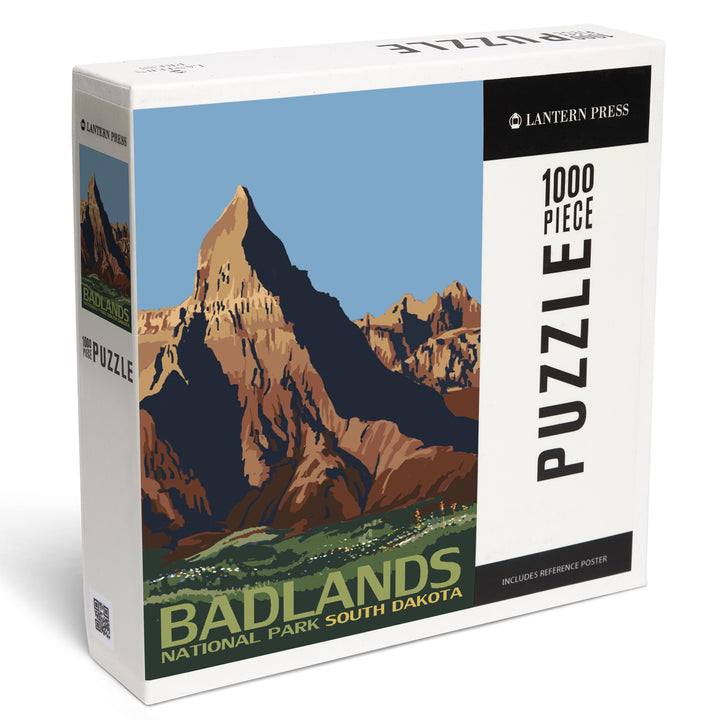 Badlands National Park, South Dakota, Jigsaw Puzzle