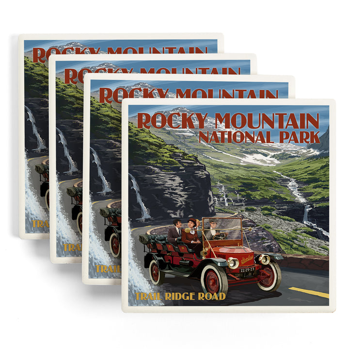 Rocky Mountain National Park, Colorado, Stanley Steamer, Coasters