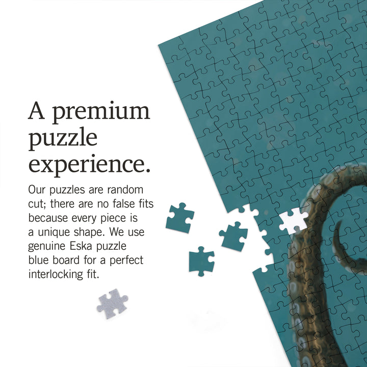 Octopus and Submersible, 1000 Piece Jigsaw Puzzle