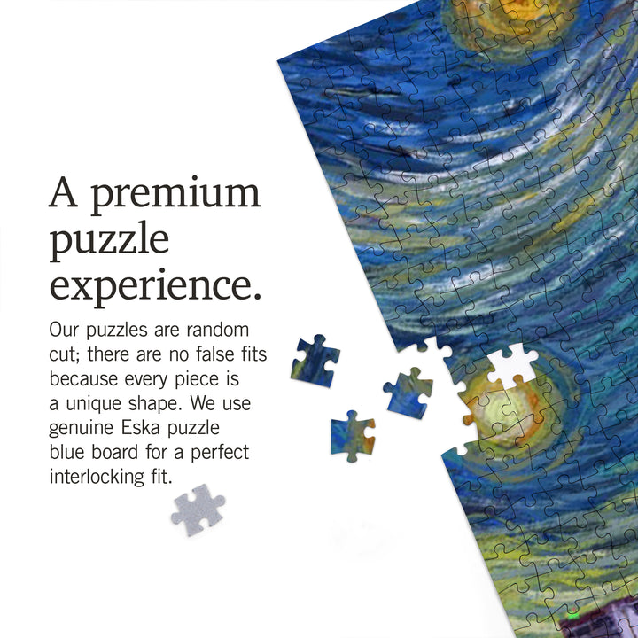 Austin, Texas, Starry Night, City Series, 1000 Piece Jigsaw Puzzle
