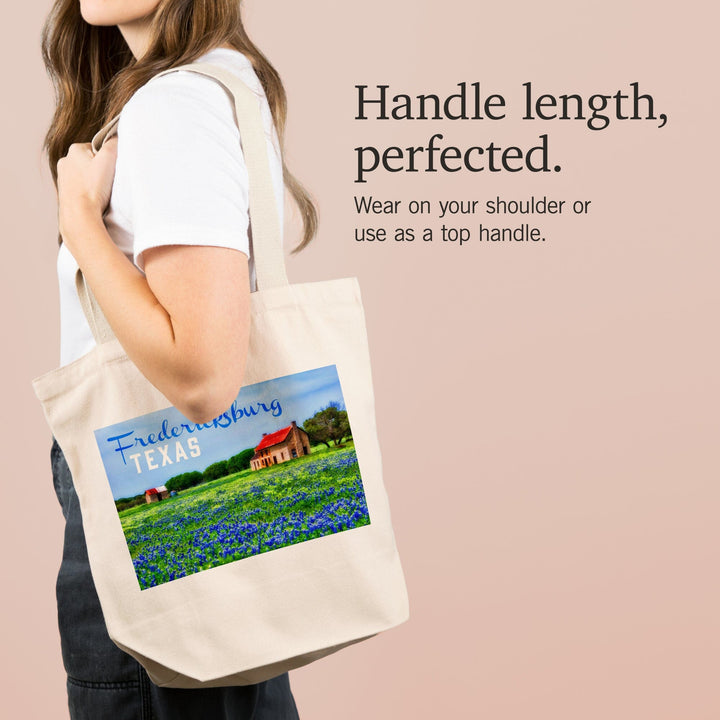 Fredericksburg, Texas, Bluebonnets, Tote Bag Totes Lantern Press 