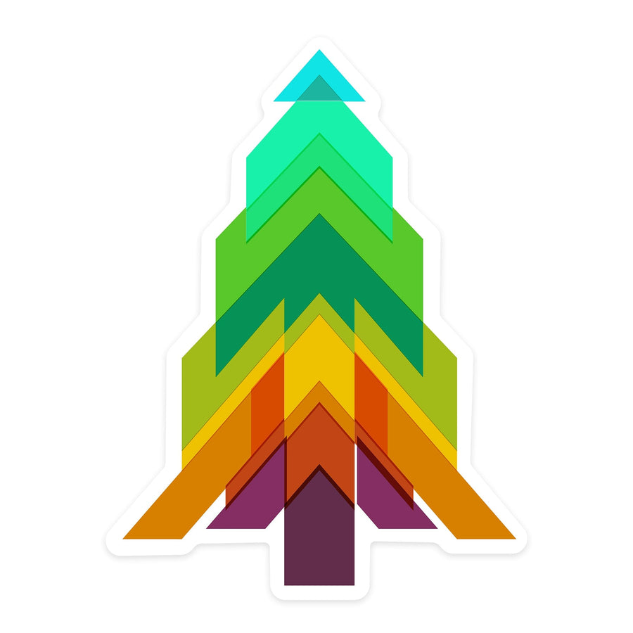 Game For Adventure Series, Bold Tree, Vinyl Sticker Sticker Lantern Press 