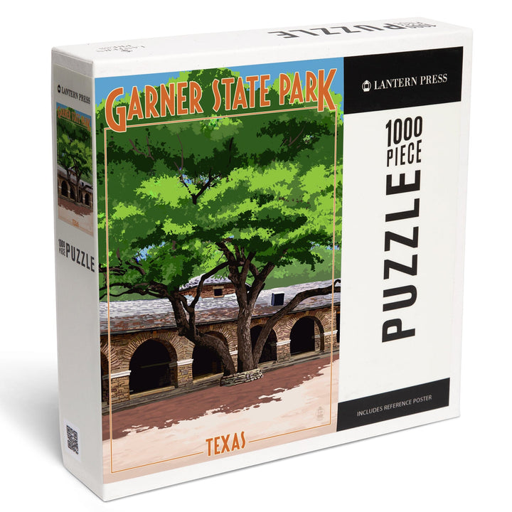 Garner State Park, Texas, Casa Grande, Jigsaw Puzzle Puzzle Lantern Press 