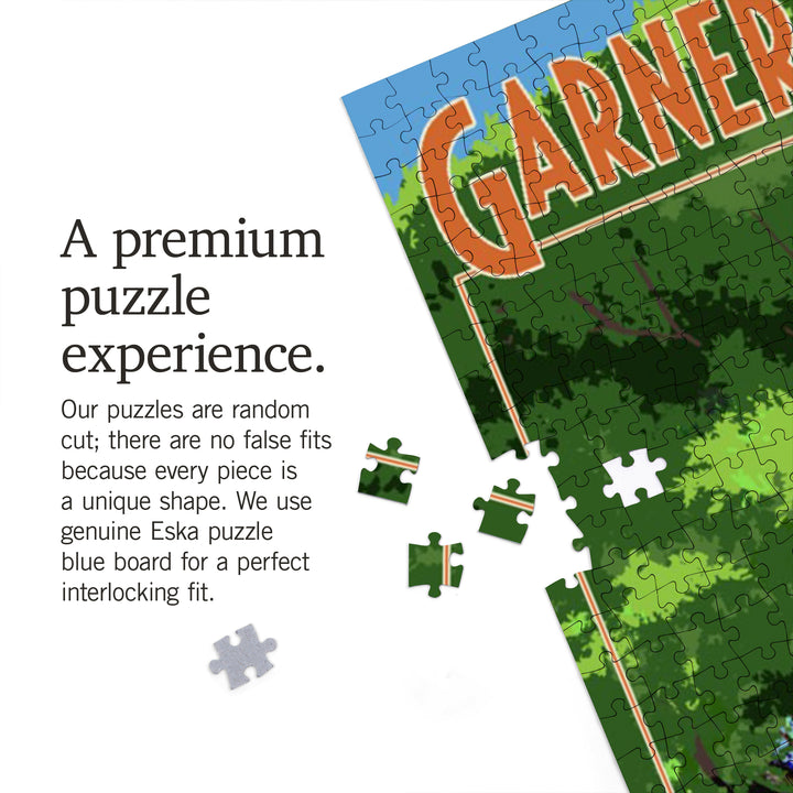 Garner State Park, Texas, Casa Grande, Jigsaw Puzzle Puzzle Lantern Press 