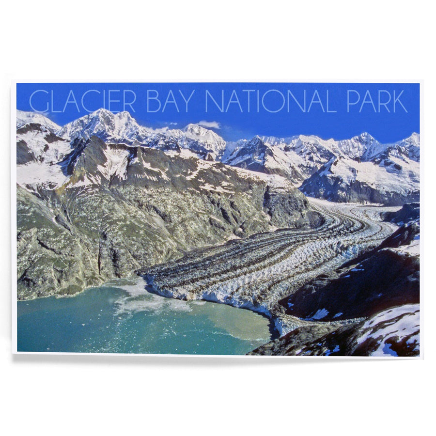 Glacier Bay National Park, Alaska, Mountain View, Art & Giclee Prints Art Lantern Press 