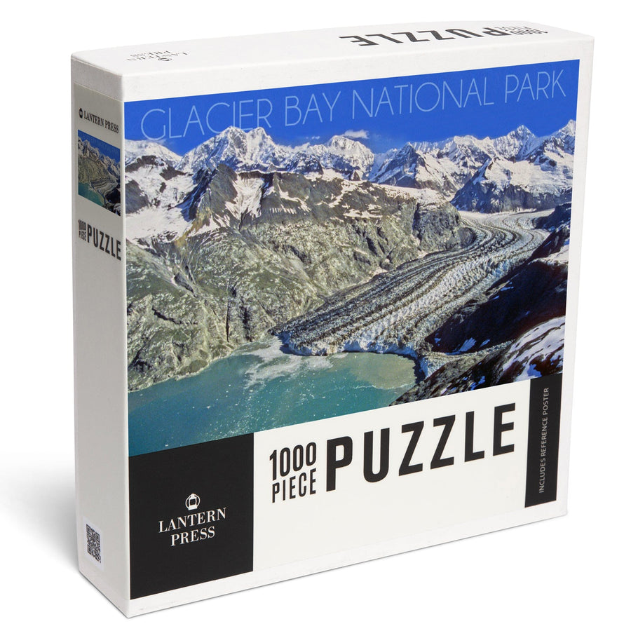 Glacier Bay National Park, Alaska, Mountain View, Jigsaw Puzzle Puzzle Lantern Press 