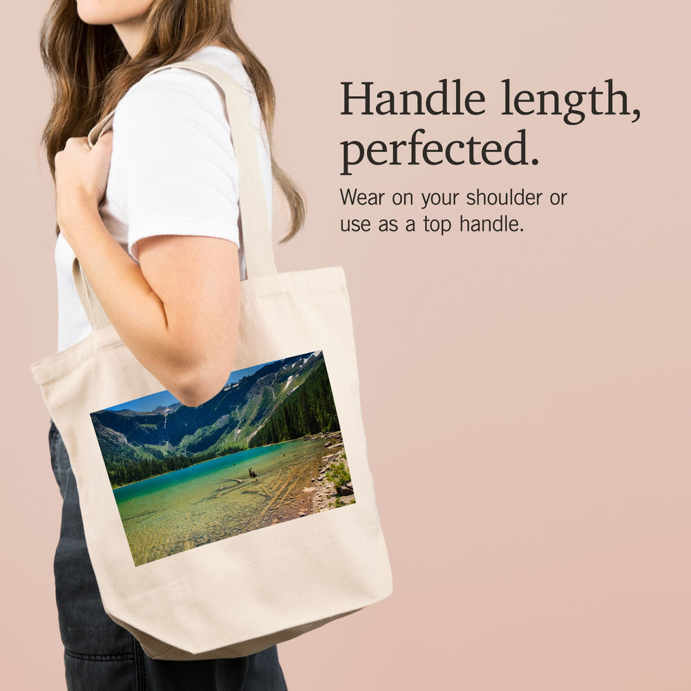 Glacier National Park, Montana, Avalanche Lake, Tote Bag Totes Lantern Press 
