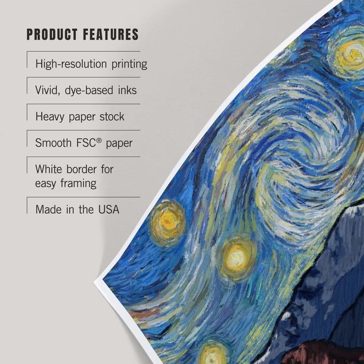 Glenwood Springs, Colorado, Starry Night, Art & Giclee Prints Art Lantern Press 
