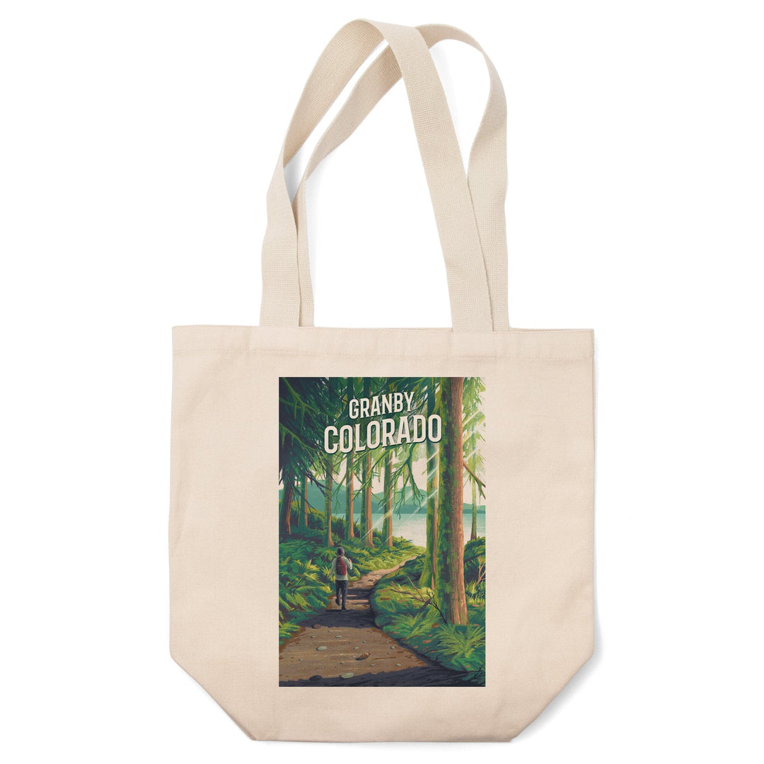 Granby, Colorado, Walk in the Woods, Day Hike, Tote Bag Totes Lantern Press 