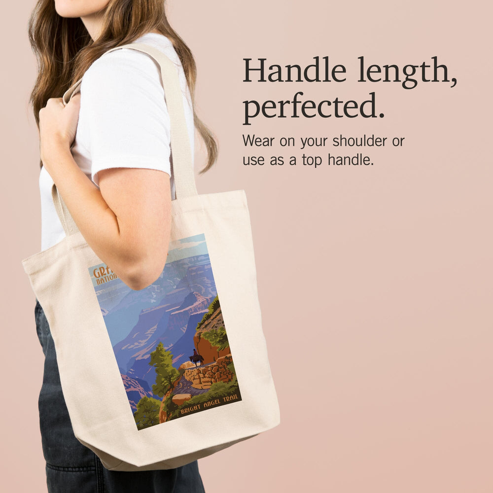 Grand Canyon National Park, Arizona, Bright Angel Trail, Tote Bag Totes Lantern Press 
