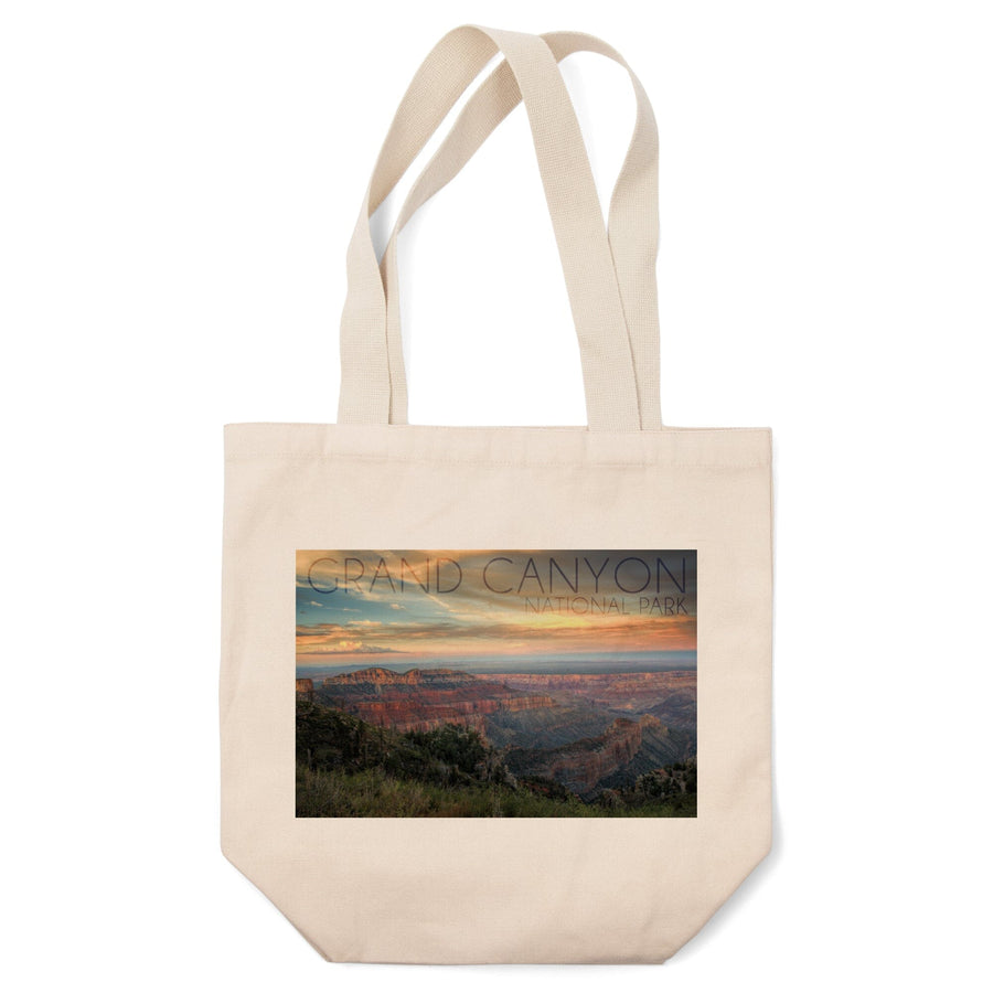 Grand Canyon National Park, Arizona, Hazy Canyon View, Lantern Press Photography, Tote Bag Totes Lantern Press 