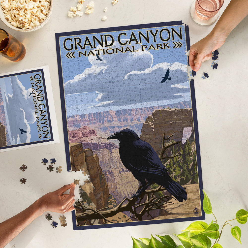 Grand Canyon National Park, Arizona, Ravens and Angels Window, Jigsaw Puzzle Puzzle Lantern Press 