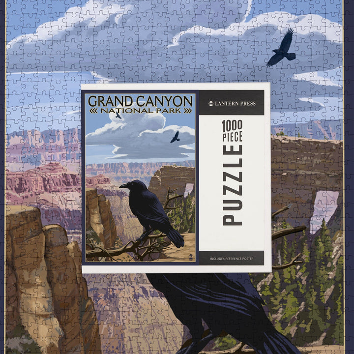Grand Canyon National Park, Arizona, Ravens and Angels Window, Jigsaw Puzzle Puzzle Lantern Press 