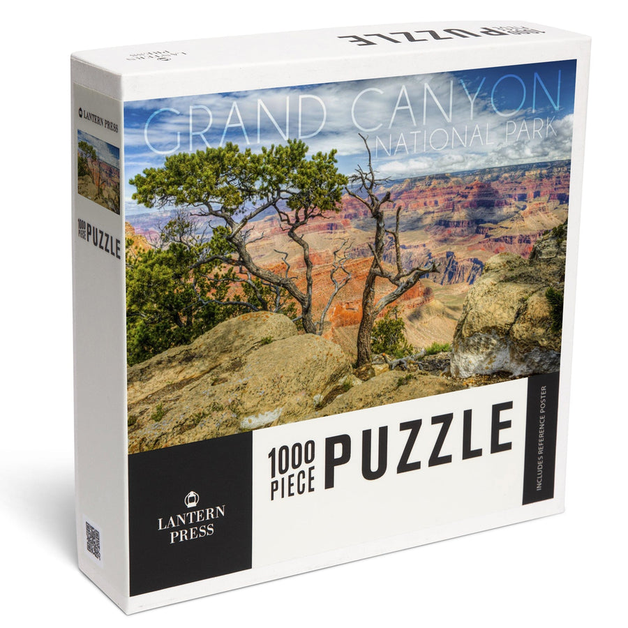 Grand Canyon National Park, Canyon View, Jigsaw Puzzle Puzzle Lantern Press 