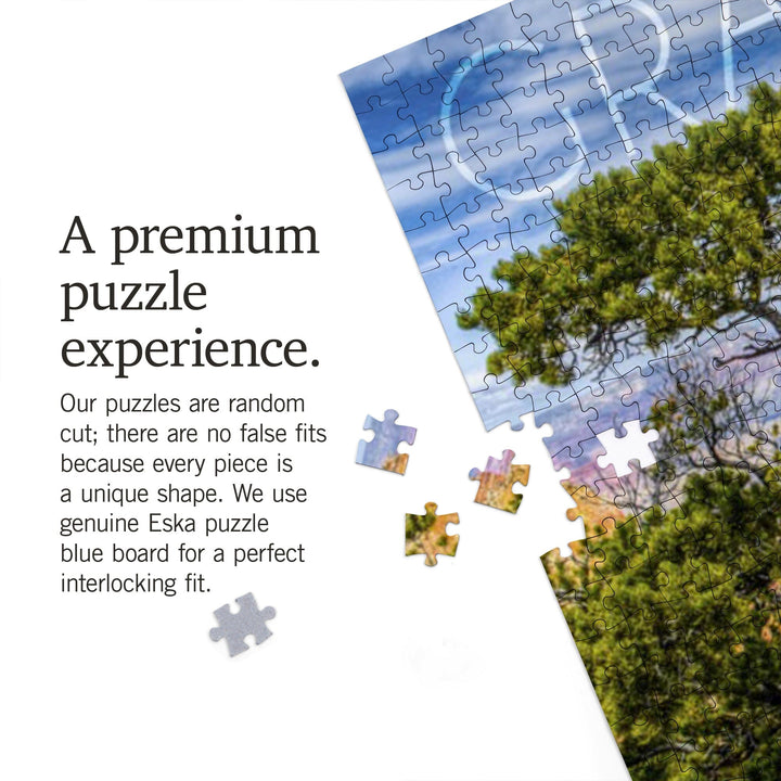 Grand Canyon National Park, Canyon View, Jigsaw Puzzle Puzzle Lantern Press 