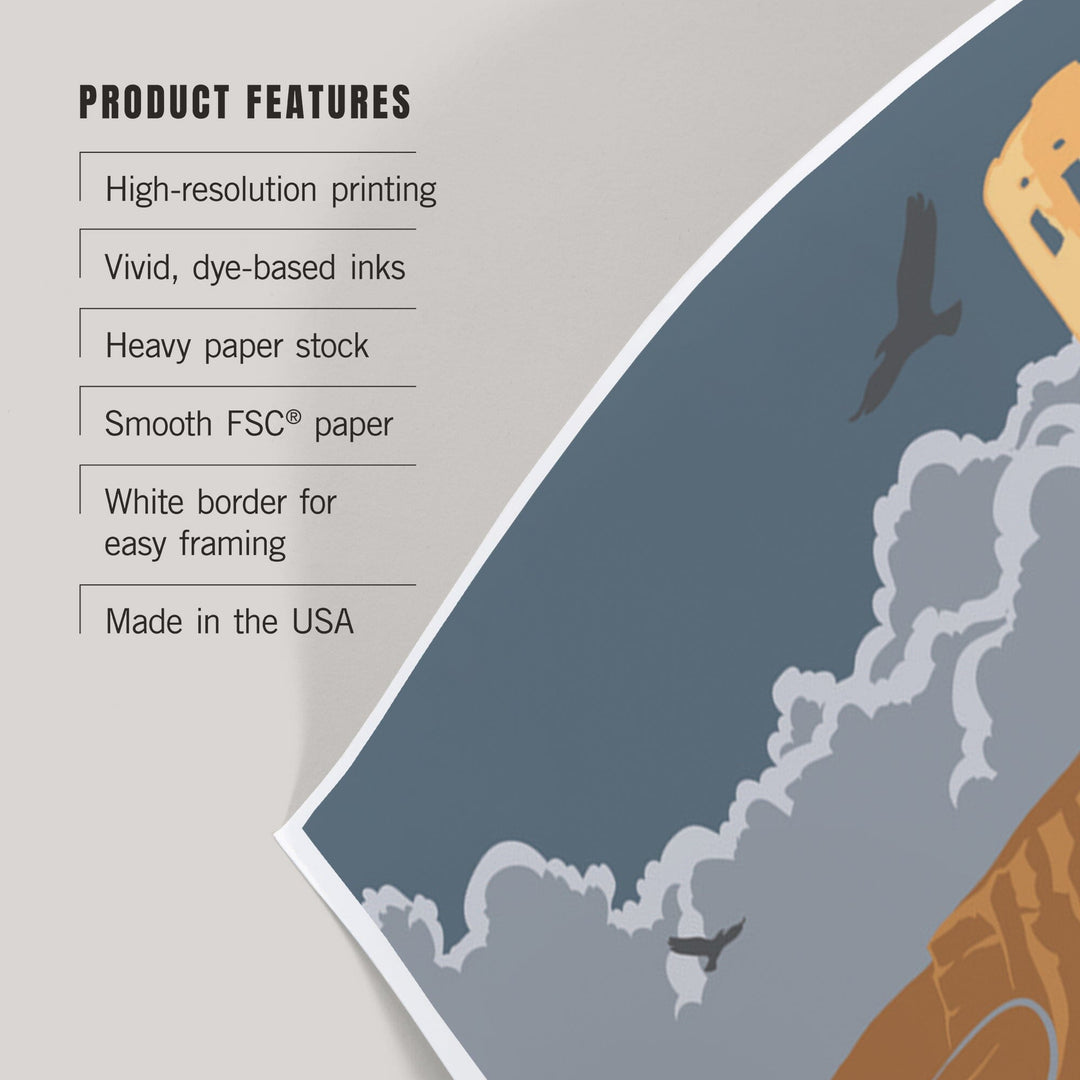 Grand Canyon National Park, Gain Perspective, Art & Giclee Prints Art Lantern Press 