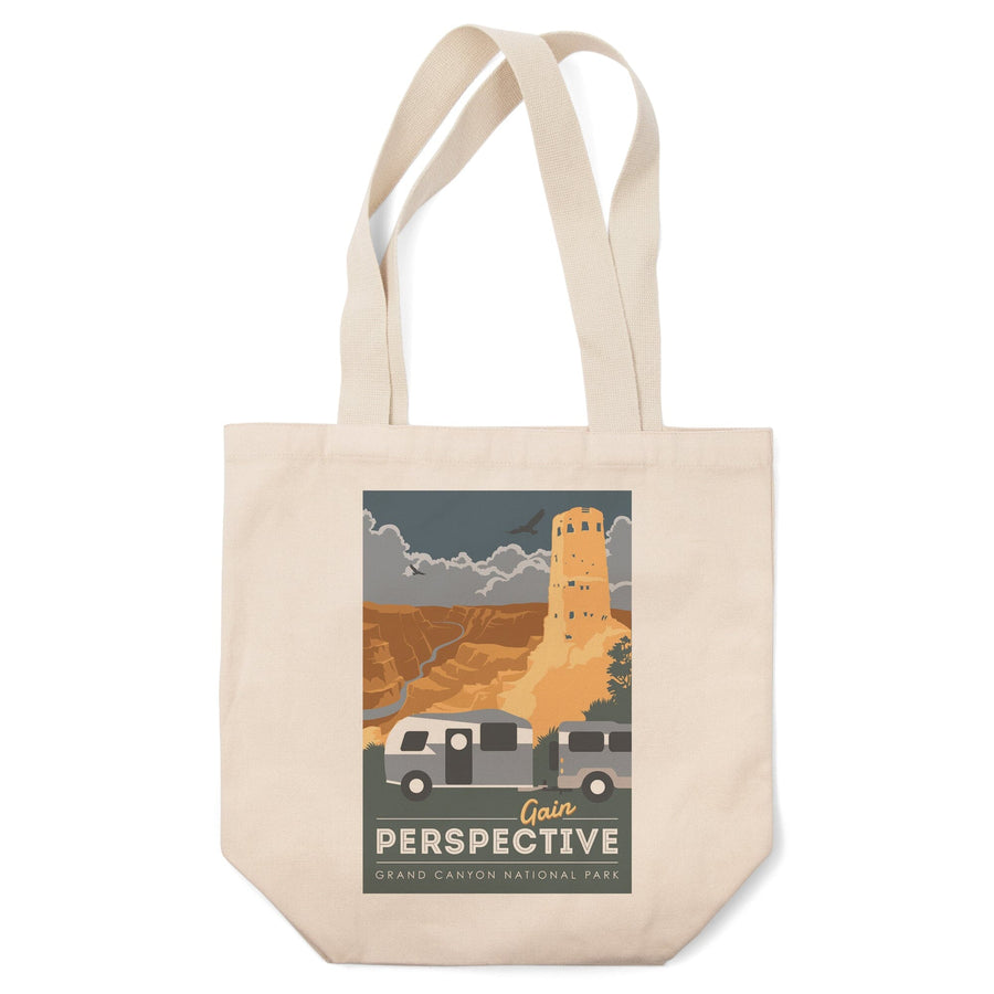 Grand Canyon National Park, Gain Perspective, Tote Bag Totes Lantern Press 