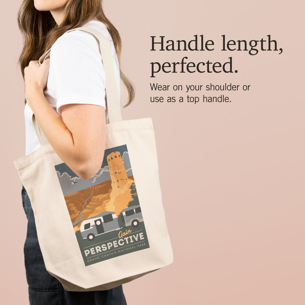 Grand Canyon National Park, Gain Perspective, Tote Bag Totes Lantern Press 