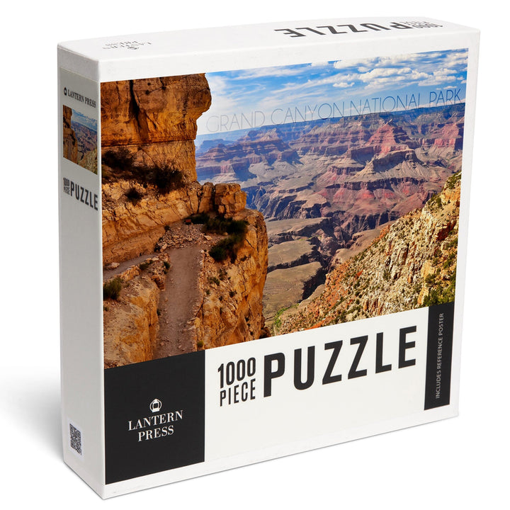 Grand Canyon National Park, Trail View, Jigsaw Puzzle Puzzle Lantern Press 
