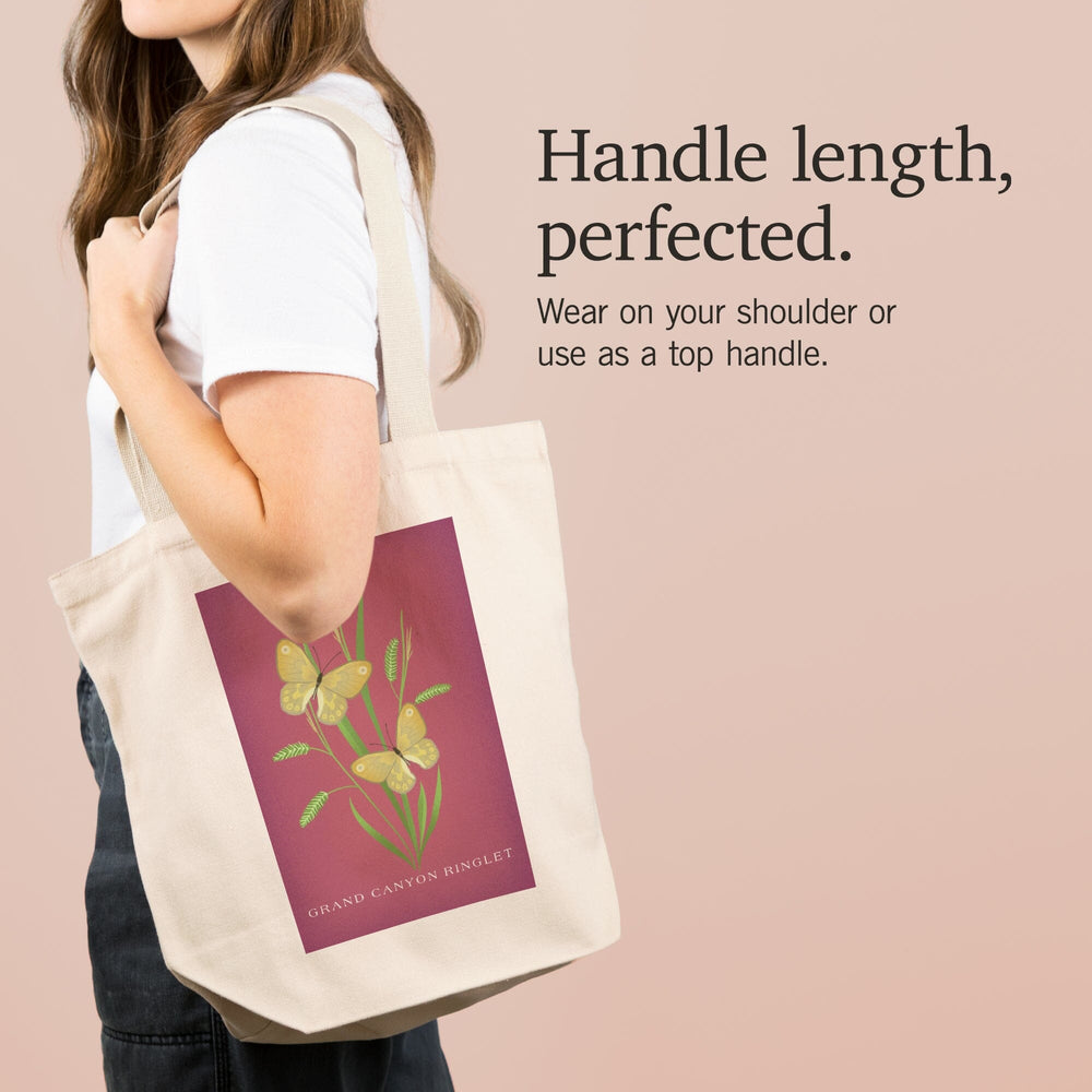 Grand Canyon Ringlet, Vintage Flora, Tote Bag Totes Lantern Press 