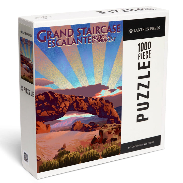 Grand Staircase-Escalante National Monument, Utah, Jigsaw Puzzle Puzzle Lantern Press 