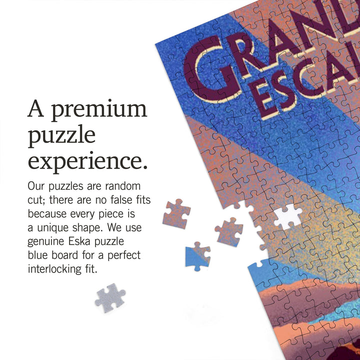 Grand Staircase-Escalante National Monument, Utah, Jigsaw Puzzle Puzzle Lantern Press 
