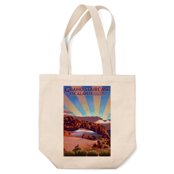 Grand Staircase-Escalante National Monument, Utah, Lantern Press Artwork, Tote Bag Totes Lantern Press 