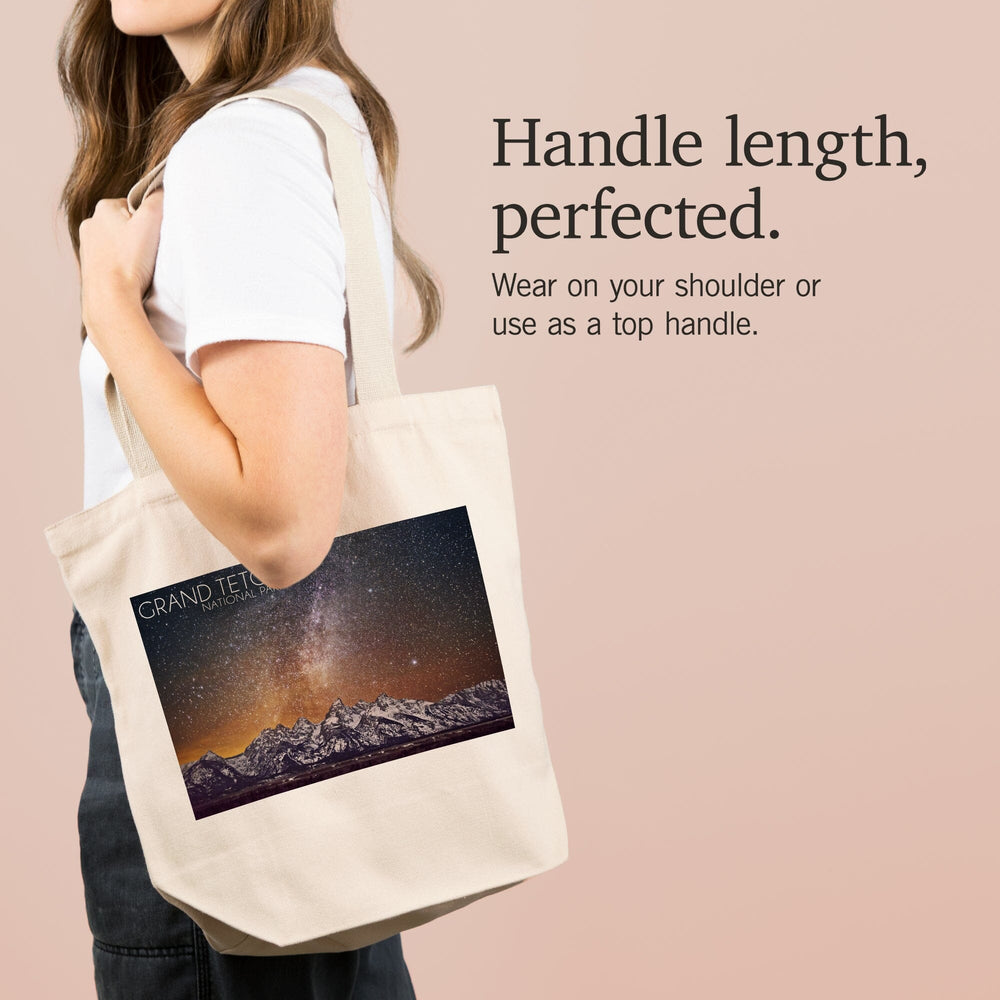 Grand Teton National Park, Wyoming, Milky Way, Tote Bag Totes Lantern Press 