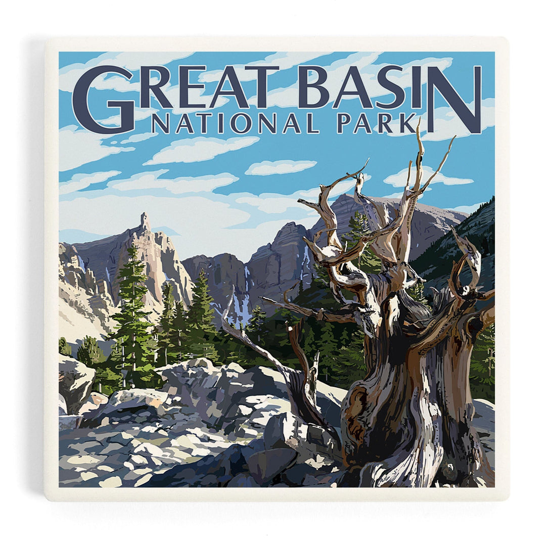 Great Basin National Park, Wheeler Peak, Coasters Coasters Lantern Press 