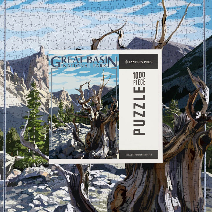 Great Basin National Park, Wheeler Peak, Jigsaw Puzzle Puzzle Lantern Press 