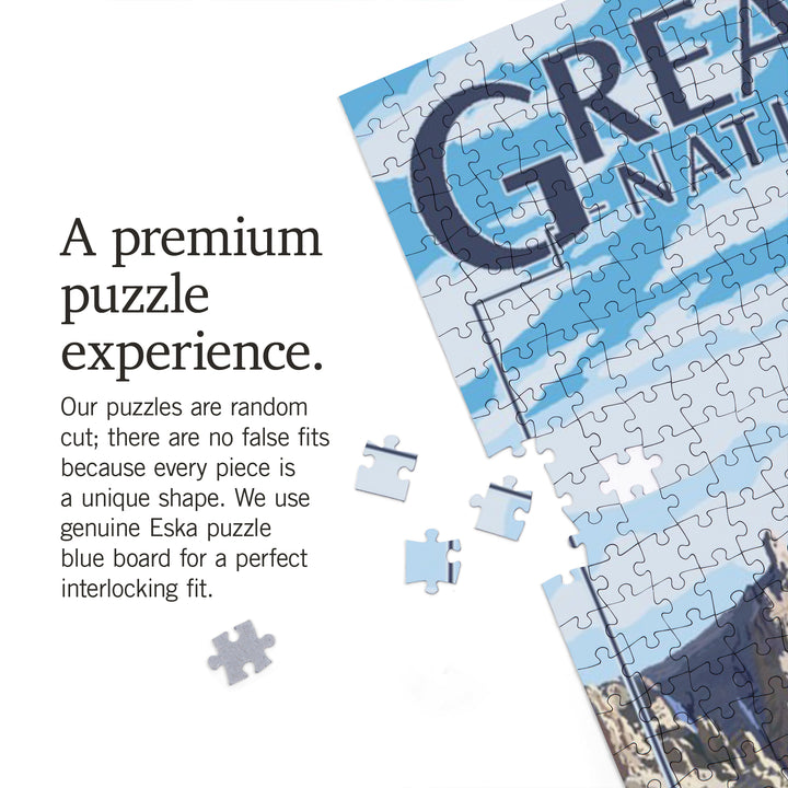 Great Basin National Park, Wheeler Peak, Jigsaw Puzzle Puzzle Lantern Press 