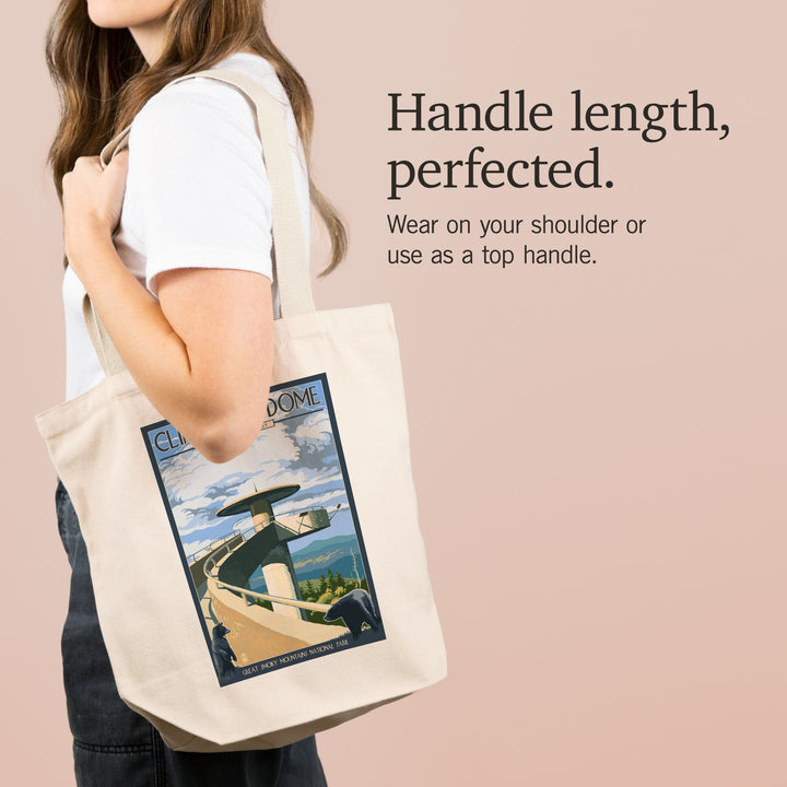 Great Smoky Mountains National Park, Tennessee, Clingmans Dome, Tote Bag Totes Lantern Press 
