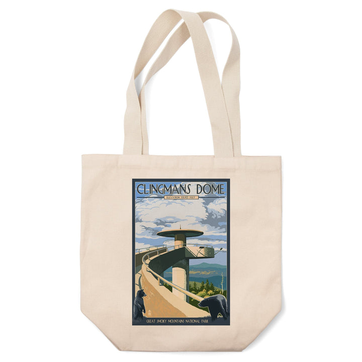 Great Smoky Mountains National Park, Tennessee, Clingmans Dome, Tote Bag Totes Lantern Press 