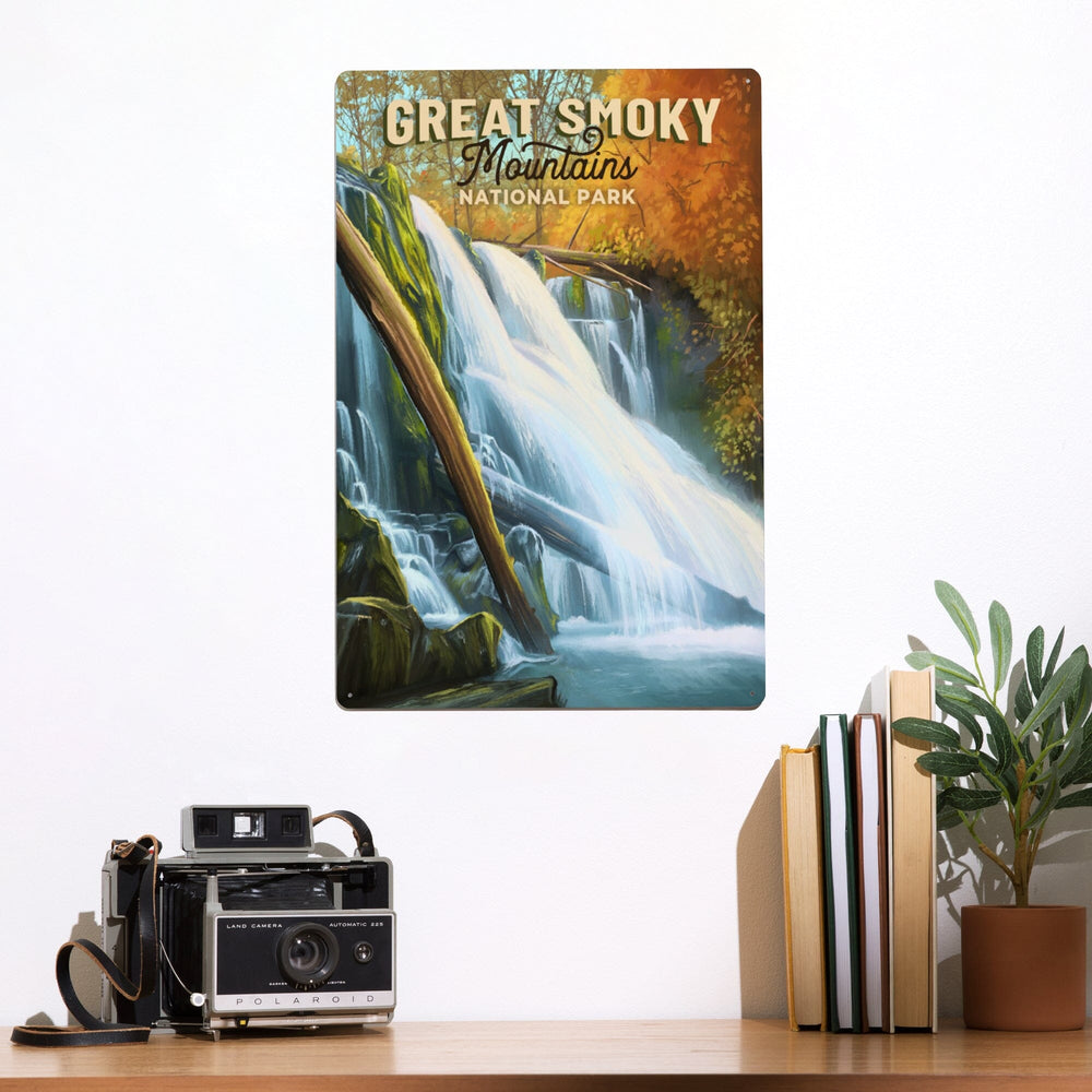 Great Smoky Mountains National Park, Tennessee, Oil Painting, Metal Signs Metal Lantern Press 