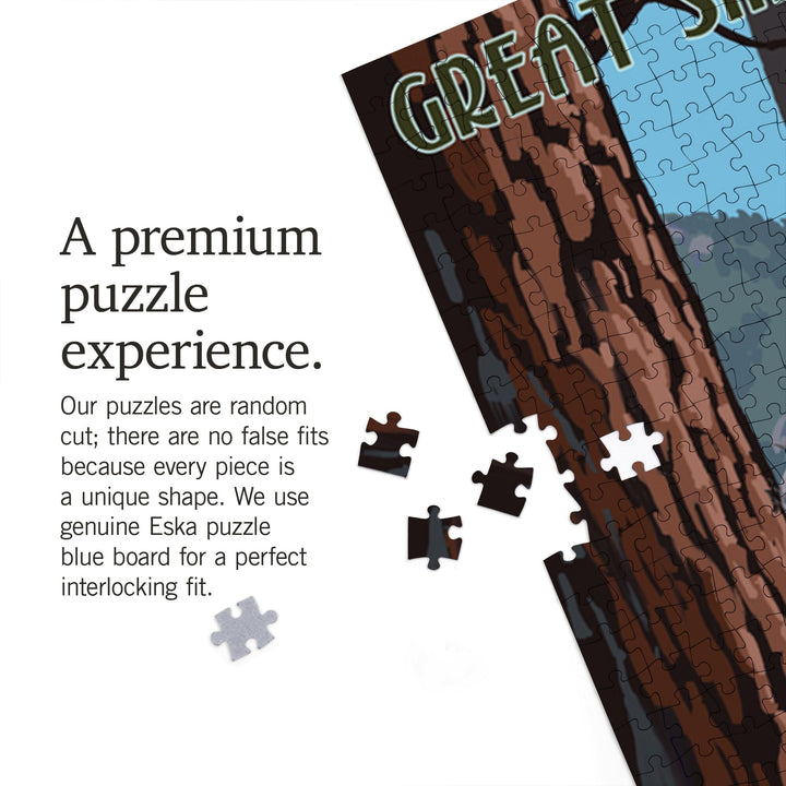 Great Smoky Mountains National Park, Wildlife Utopia, Jigsaw Puzzle Puzzle Lantern Press 