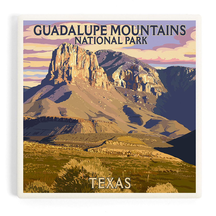 Guadalupe Mountains National Park, Texas, Coasters Coasters Lantern Press 