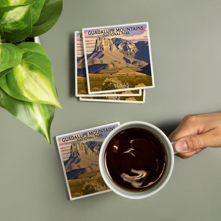 Guadalupe Mountains National Park, Texas, Coasters Coasters Lantern Press 