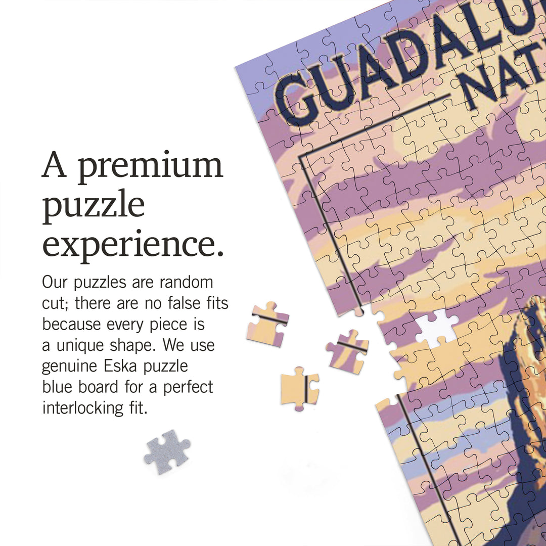 Guadalupe Mountains National Park, Texas, Jigsaw Puzzle Puzzle Lantern Press 