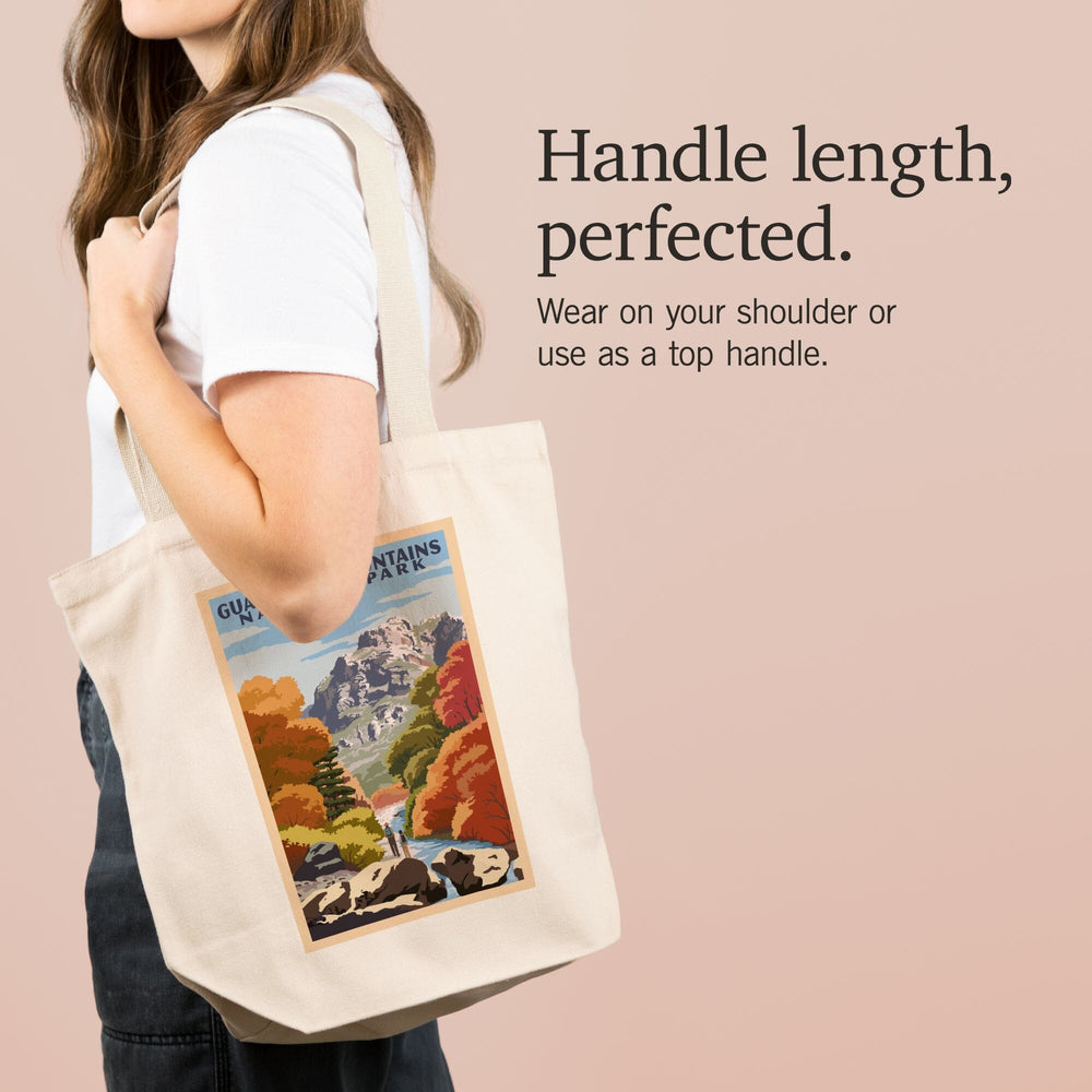 Guadalupe Mountains National Park, WPA Style, Tote Bag Totes Lantern Press 