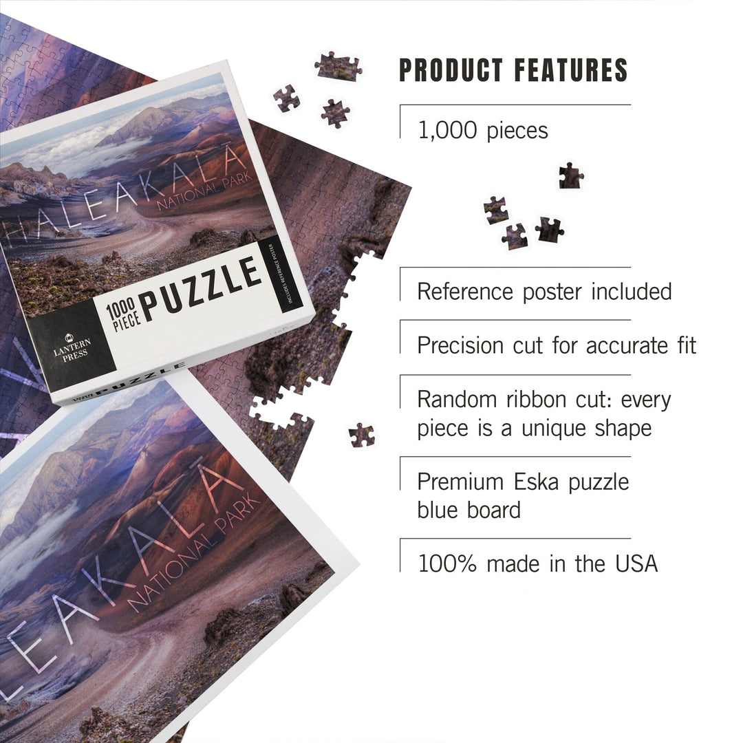 Haleakalā National Park, Hawaii, Jigsaw Puzzle Puzzle Lantern Press 
