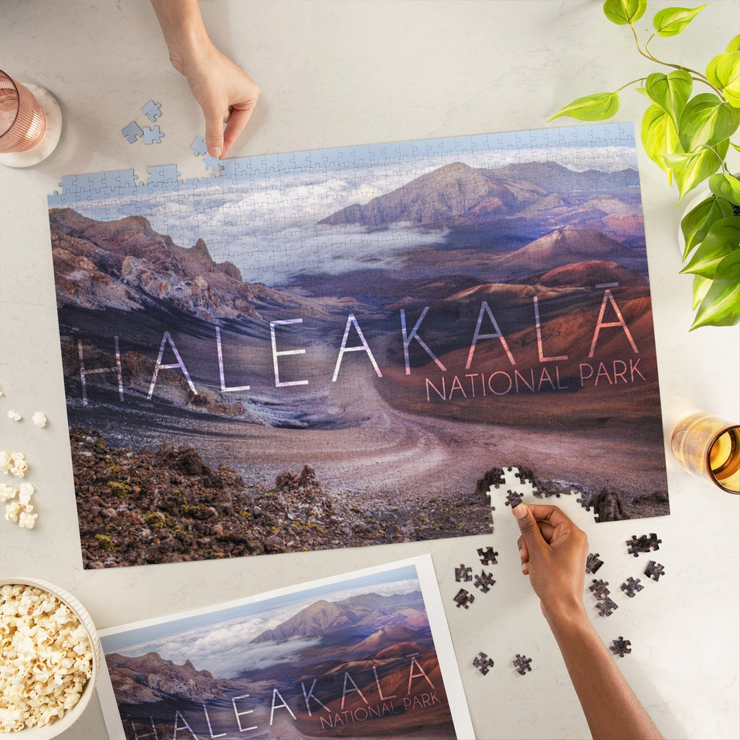 Haleakalā National Park, Hawaii, Jigsaw Puzzle Puzzle Lantern Press 