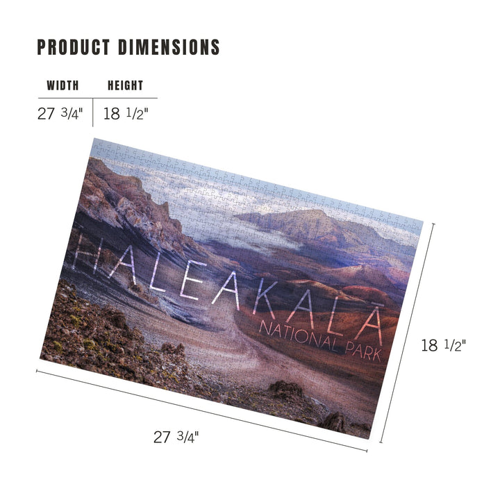 Haleakalā National Park, Hawaii, Jigsaw Puzzle Puzzle Lantern Press 