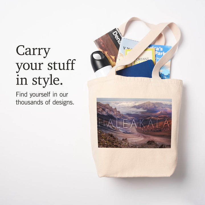 Haleakala National Park, Hawaii, Lantern Press Photography, Tote Bag - Lantern Press