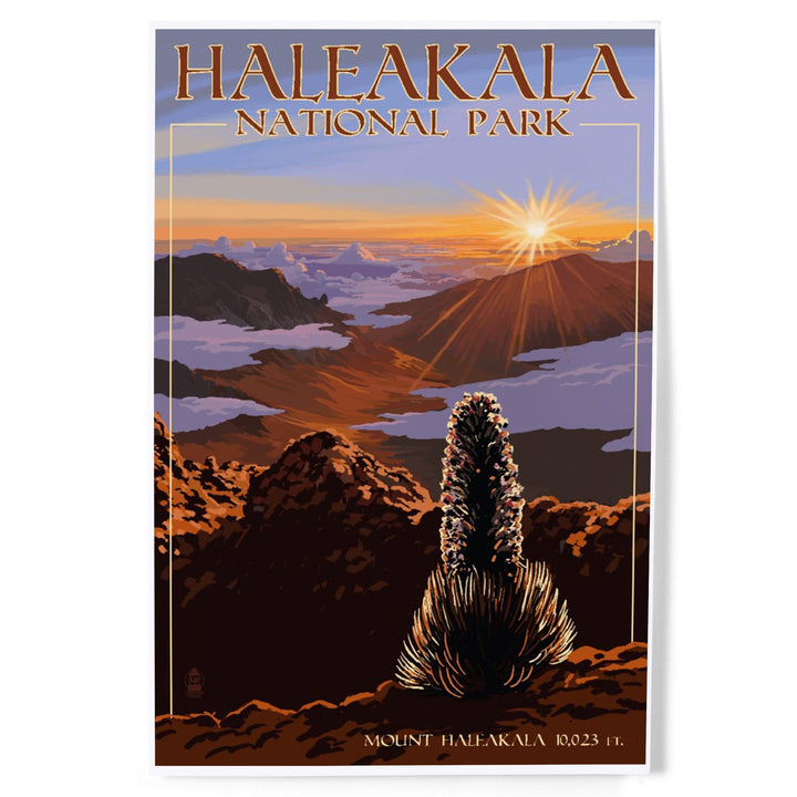 Haleakalā National Park, Sunrise, Art & Giclee Prints Art Lantern Press 
